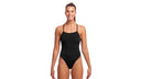 Funkita Twisted One Piece Dames Still Black