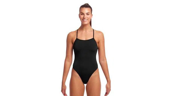 Funkita Twisted One Piece Donna Ancora Nero