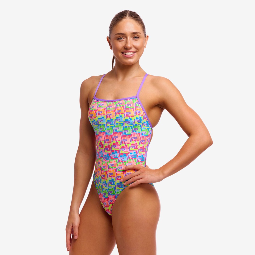 Funkita Diamond Back One Piece Wing Streak Swimsuit Women (Copy)