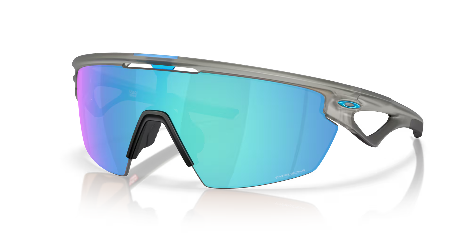 Oakley Sphaera Matte Grey Ink Cycling Glasses 