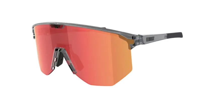Bliz P003 Transparent Dark Grey/ Red Bicycle Glasses