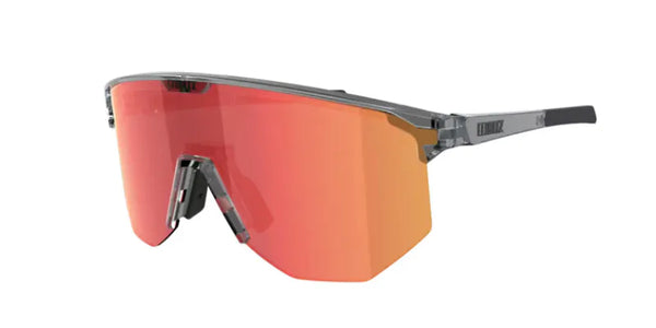 Bliz P003 Transparent Dark Grey/ Red Bicycle Glasses