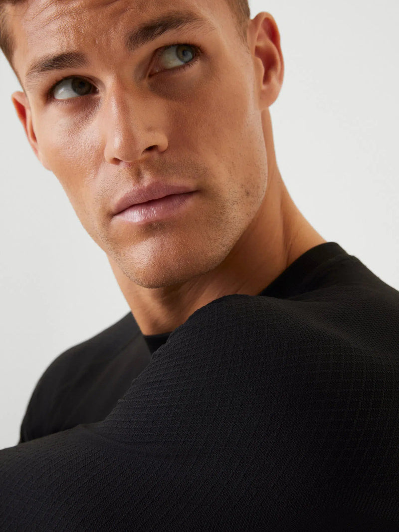 Bjorn Borg Maglietta da corsa a maniche lunghe senza cuciture Uomo