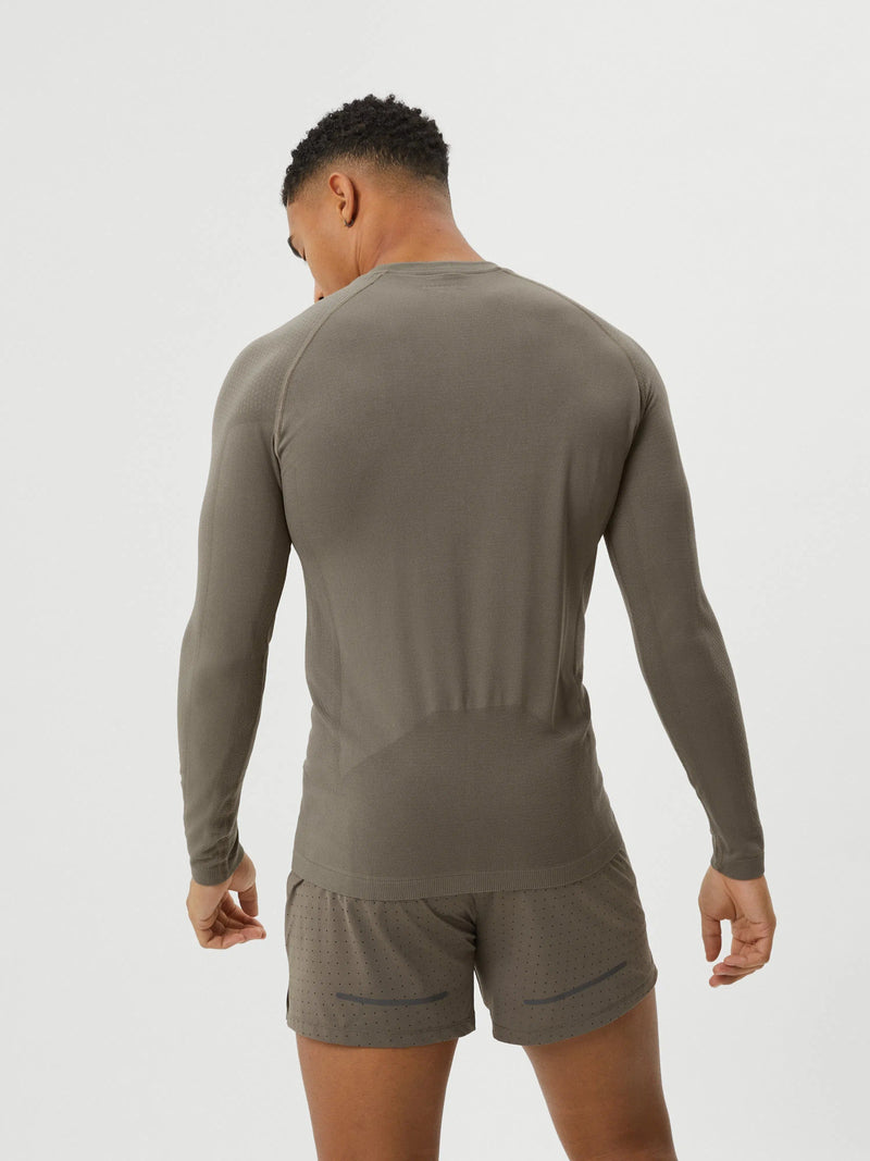 Bjorn Borg Maglietta da corsa a maniche lunghe senza cuciture Uomo