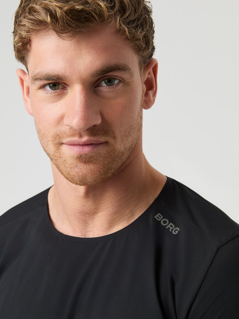 Bjorn Borg | Maglietta a maniche lunghe Borg che corre in piuma