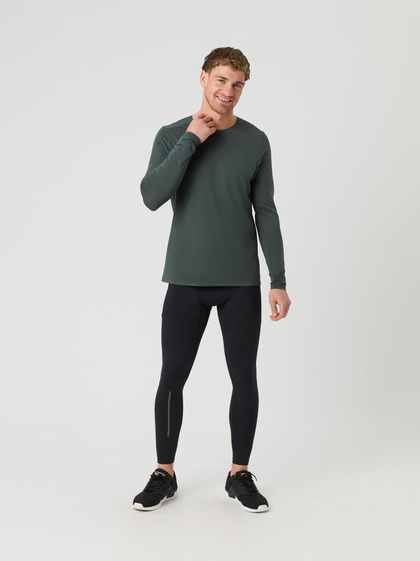 Bjorn Borg | Maglietta a maniche lunghe Borg che corre in piuma