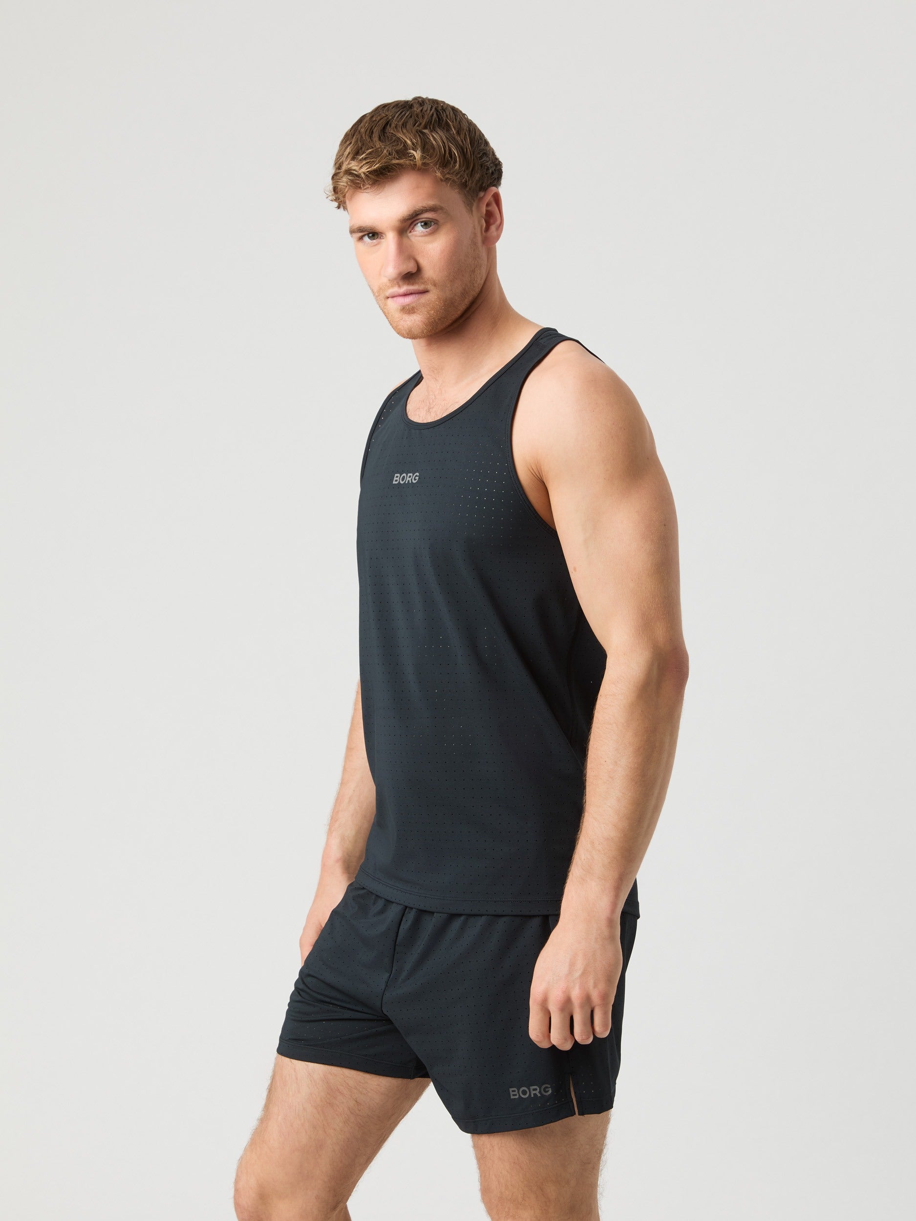 Bjorn Borg | Borg Running perforated tank men
