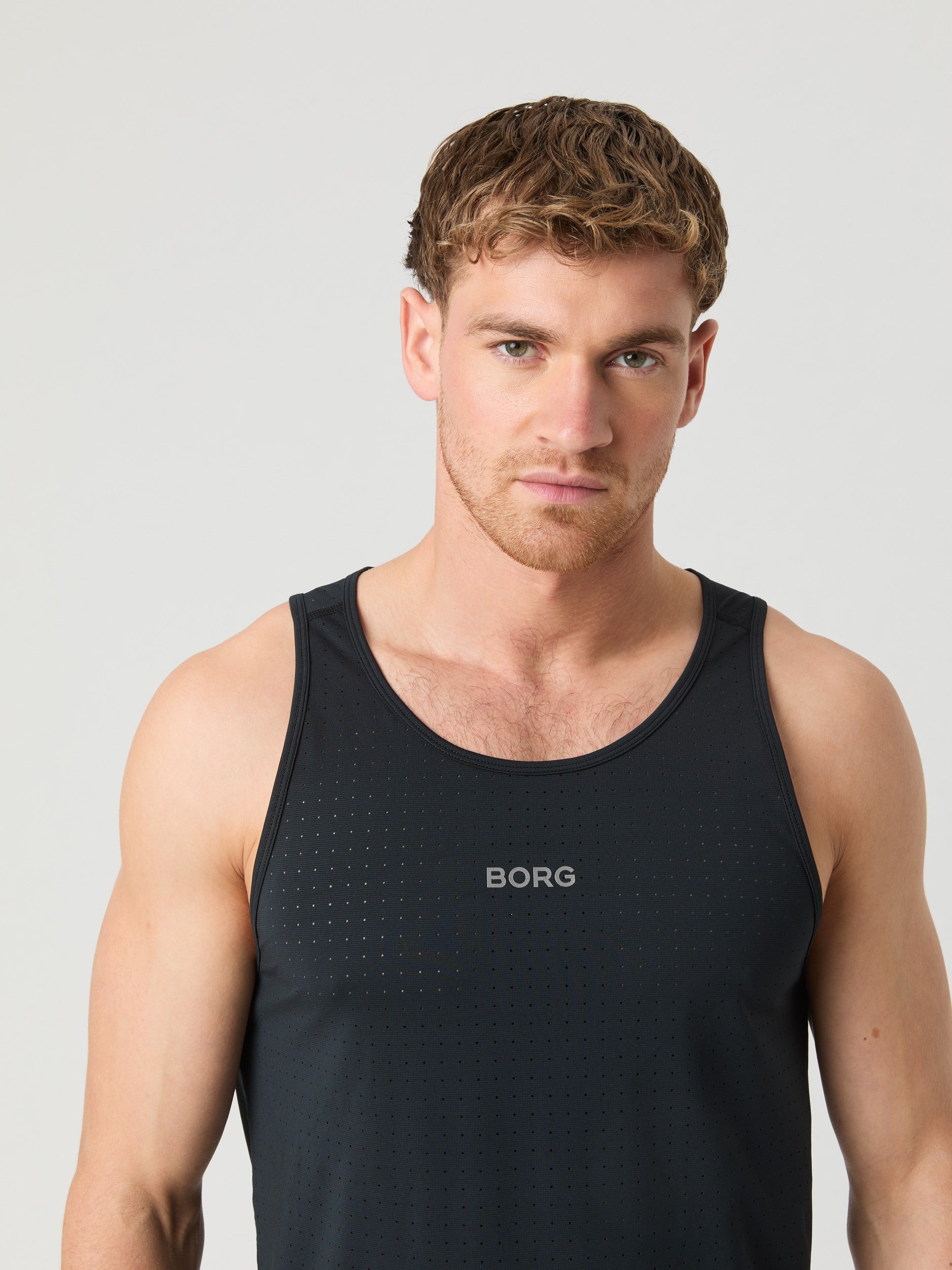 Bjorn Borg | Borg Running perforated tank men
