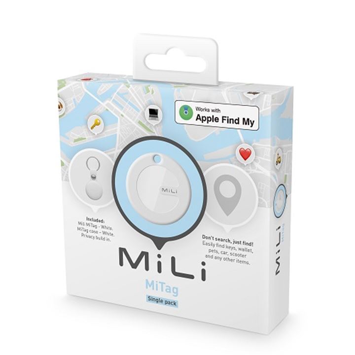 MiLi MiTag Sensor + Leren Case (1 stuk)