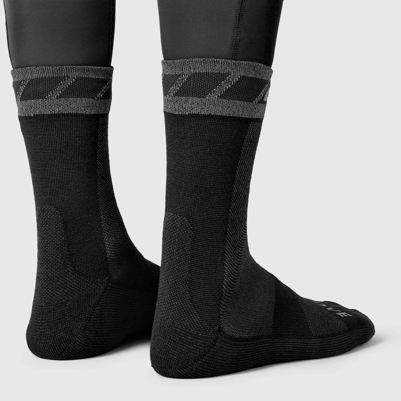 Grabb Merino Winter bicycle socks