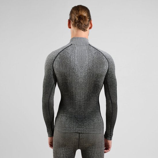 Odlo BL TOP turtle neck l/s half zip PERFORMANCE WARM BLACKCOMB Sports Underwear Men - urban chic
