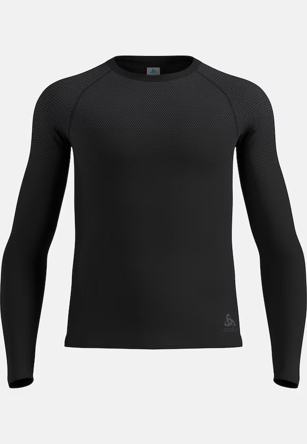 Odlo BL TOP collo alto l/s mezza zip PERFORMANCE WARM BLACKCOMB
