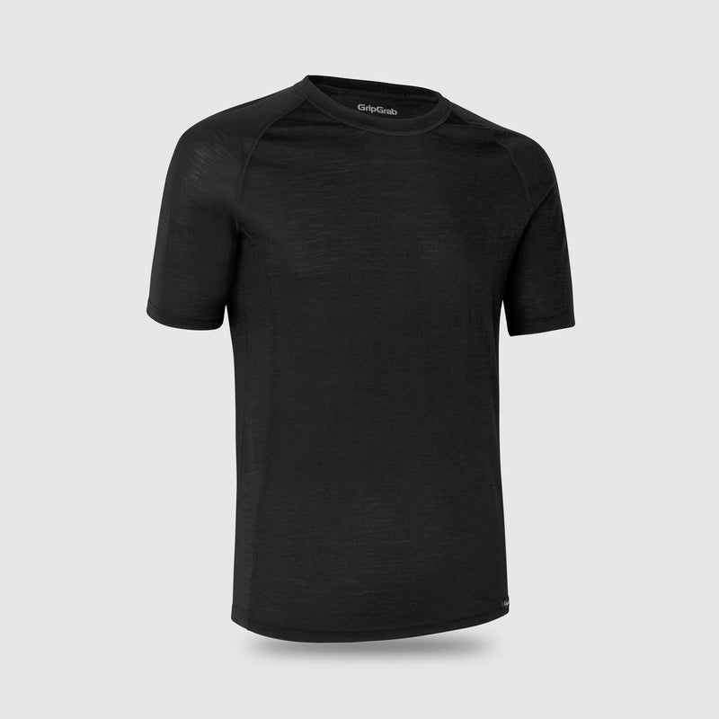 GripGrab Merino Blend Thermal Maglia Intima a Maniche Corte 