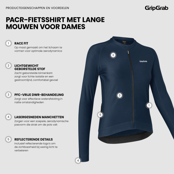 Gripgrab PACR Long-Sleeve Cycling Shirt Men's