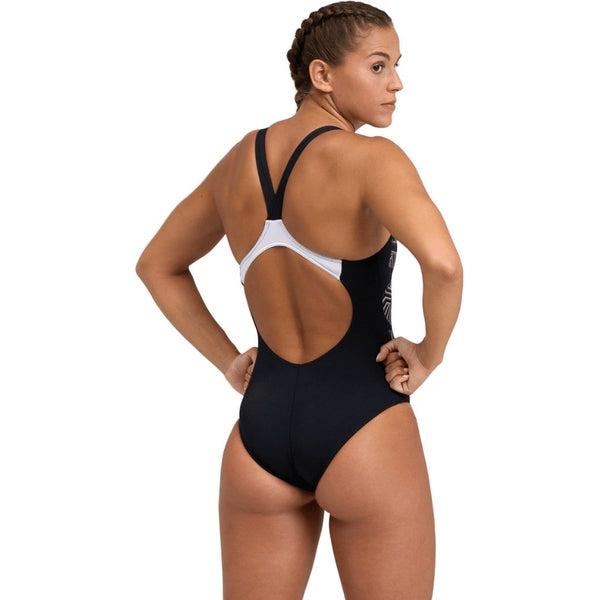 Arena Kikko Pro Swimsuit V Back Graphic Dames Badpak