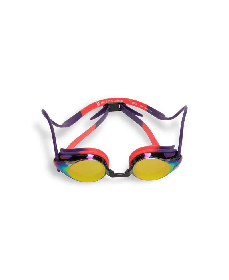 Arena Tracks Mirror Swimming Glasses