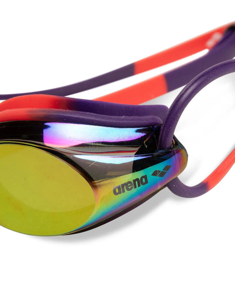 Arena Tracks Mirror Swimming Glasses