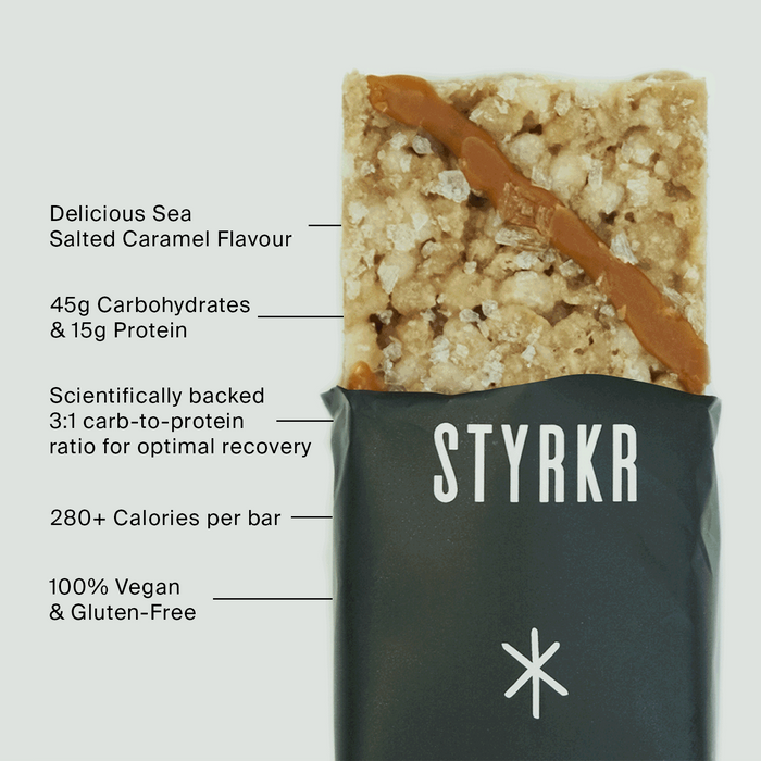 STYRKR Bar+ Protein Rice Bar Recovery Bar (74gr)