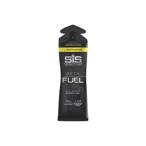 Caja de gel energético SiS Beta Fuel + Nootropics (30x60 ml)