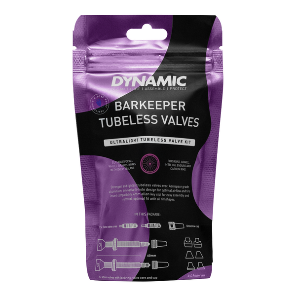 Dynamic Barkeeper Tubeless Valves 80mm