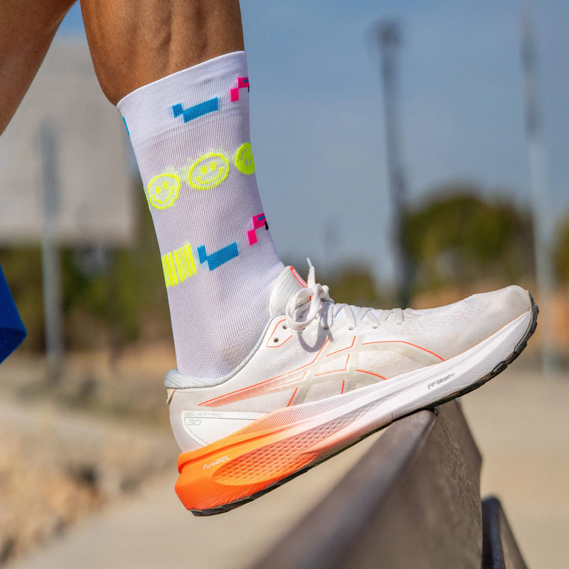 Sporcks 80 'S Night running socks white