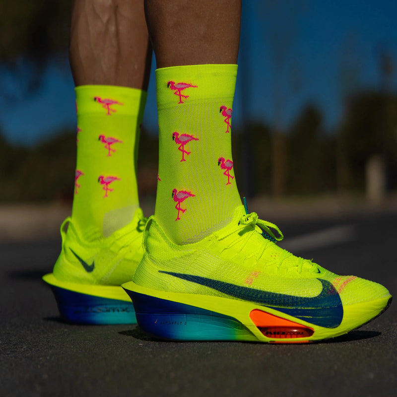 Sporcks Flamingo Running Socks