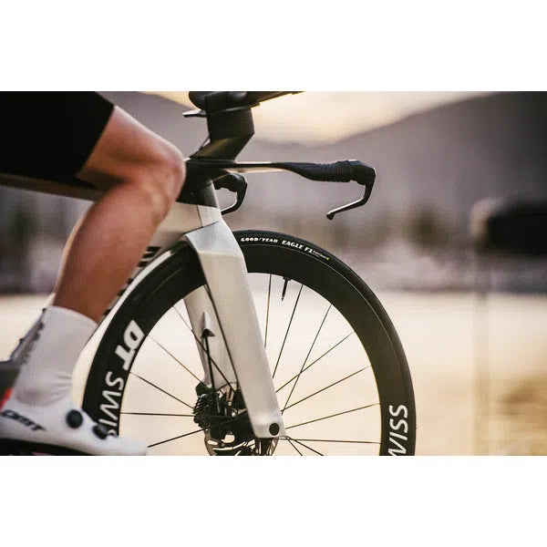 Pneu Vélo De Route Goodyear Eagle F1 Supersport Clincher - 700x25 - Noir, Pliable - Neuf
