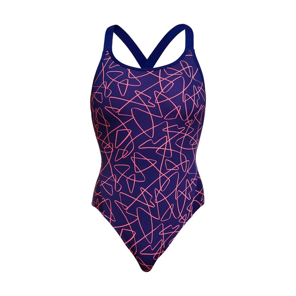 Funkita Eclipse One Piece Dames Serial Texter