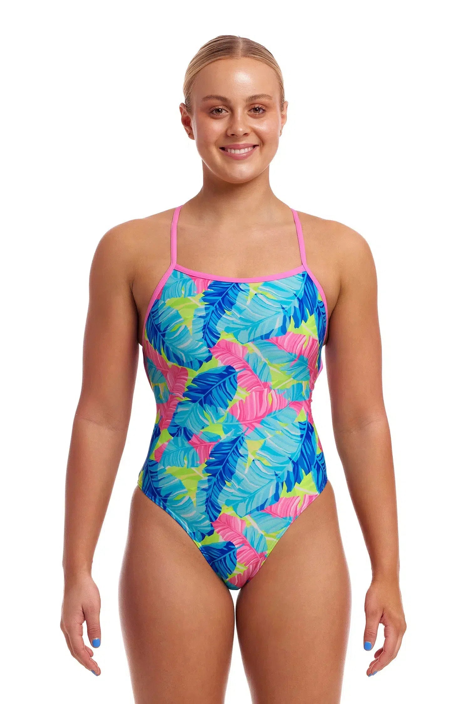 Funkita Strapped In One Piece I'm Leaving Badpak Dames