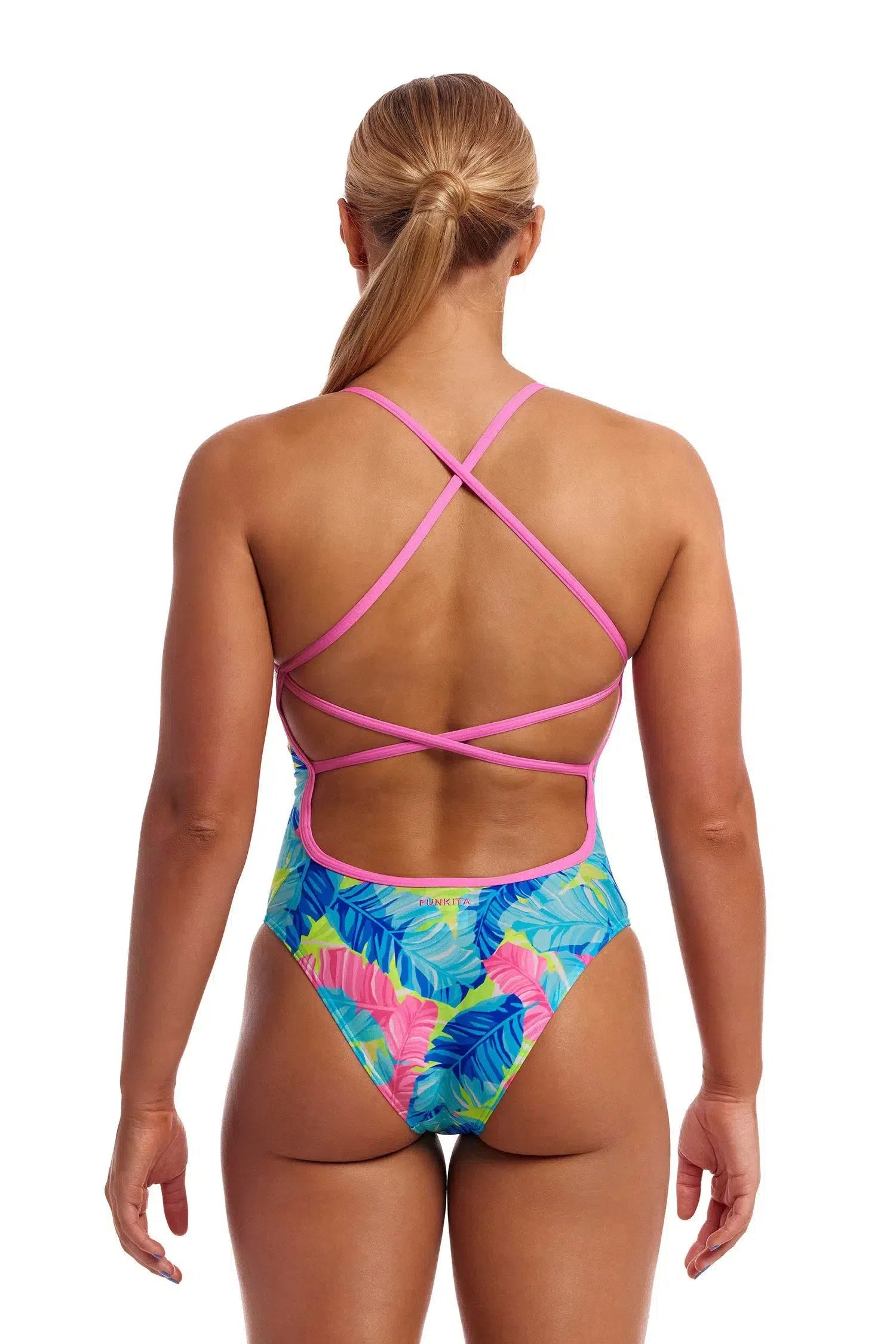 Funkita Strapped In One Piece I'm Leaving Badpak Dames