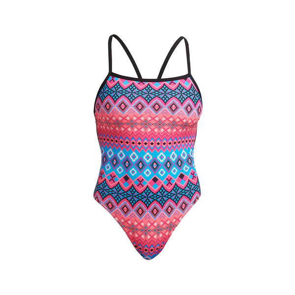 Funkita Single Strength One Piece Badpak Tinsel Town Dames