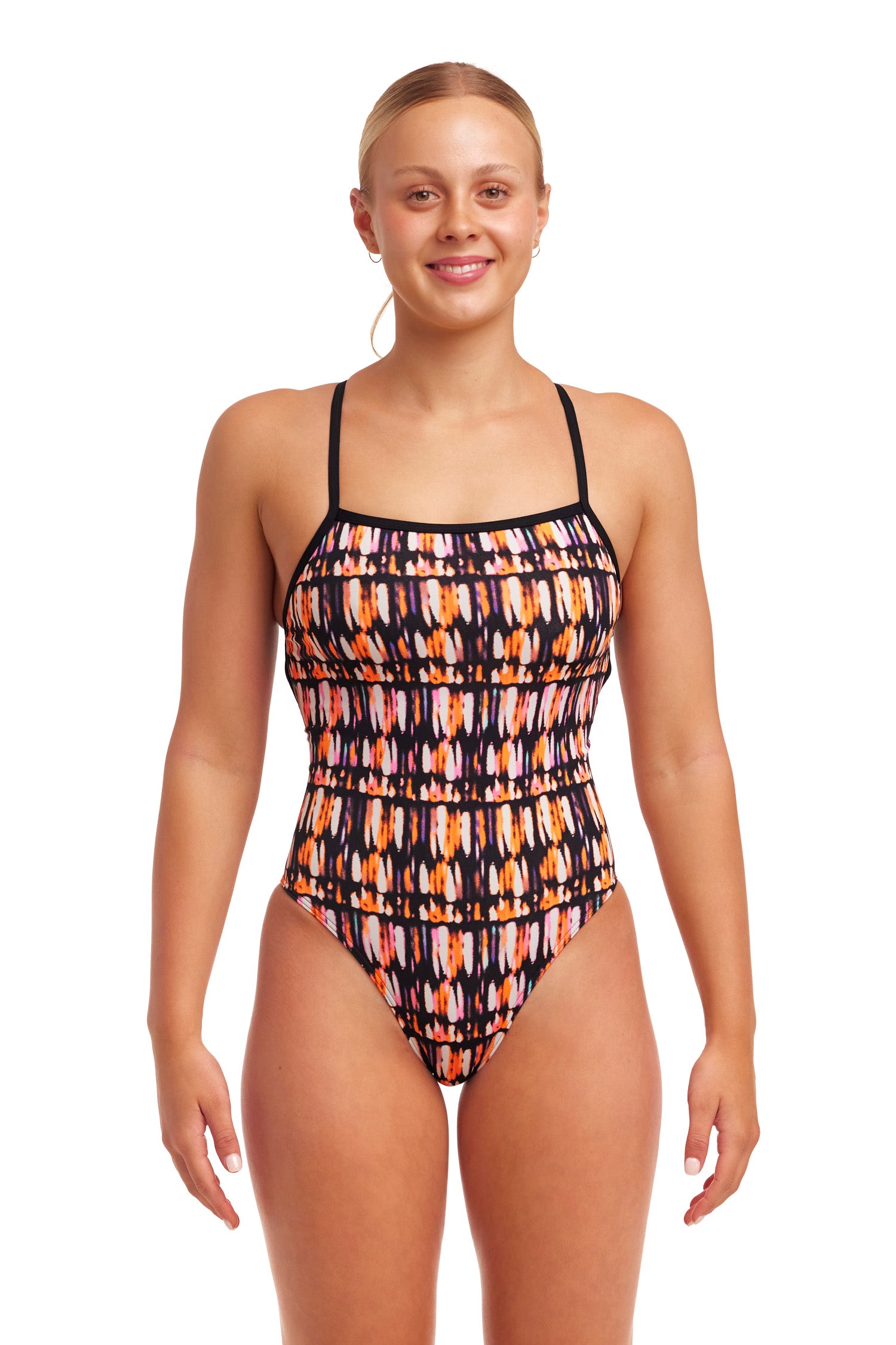 Funkita Strapped In One Piece Badpak Headlights Dames