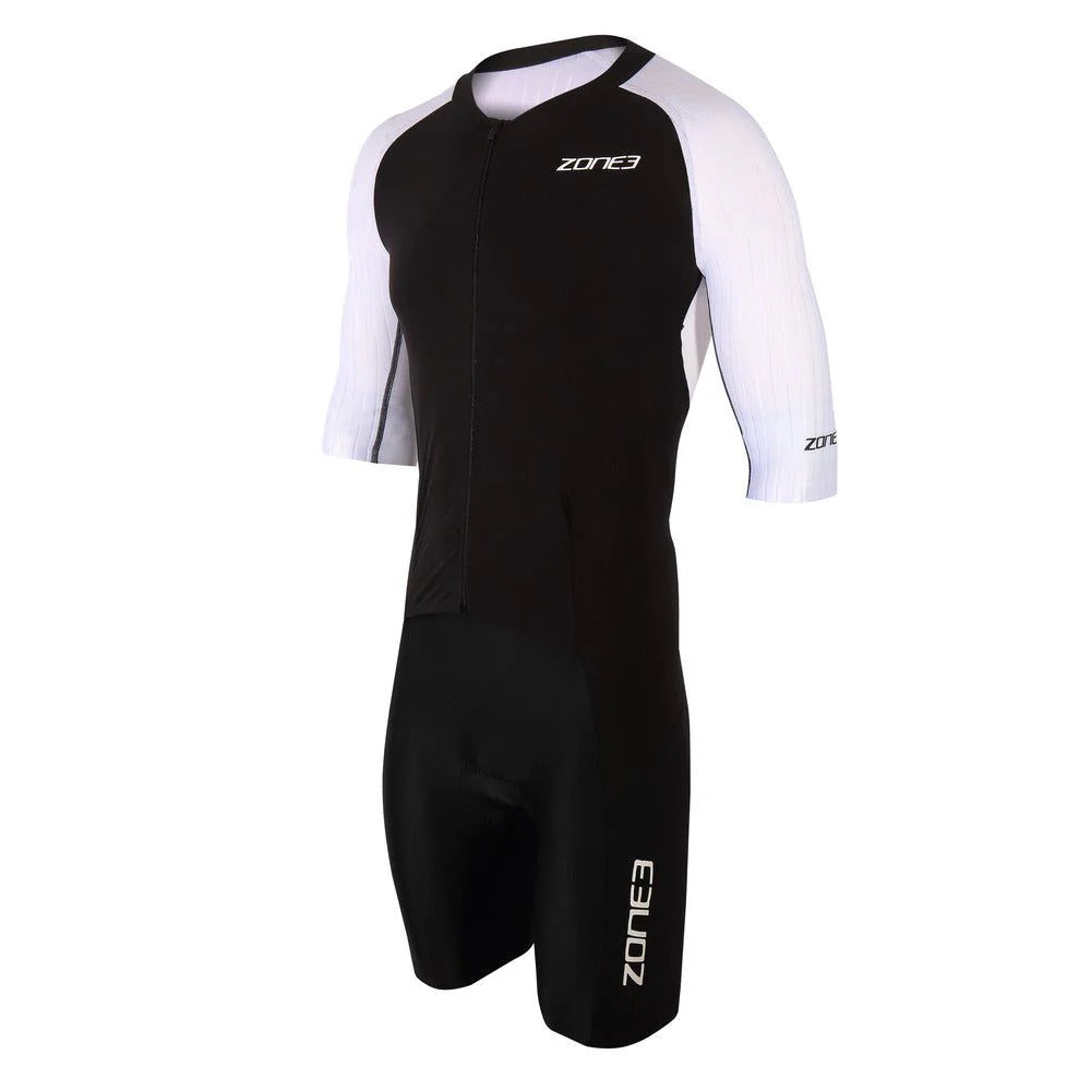 ZONE3 Trisuit Lava Long Distance Short Sleeve Heren