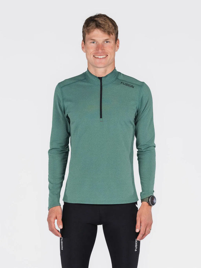 Fusion C3 Zip Neck Hommes
