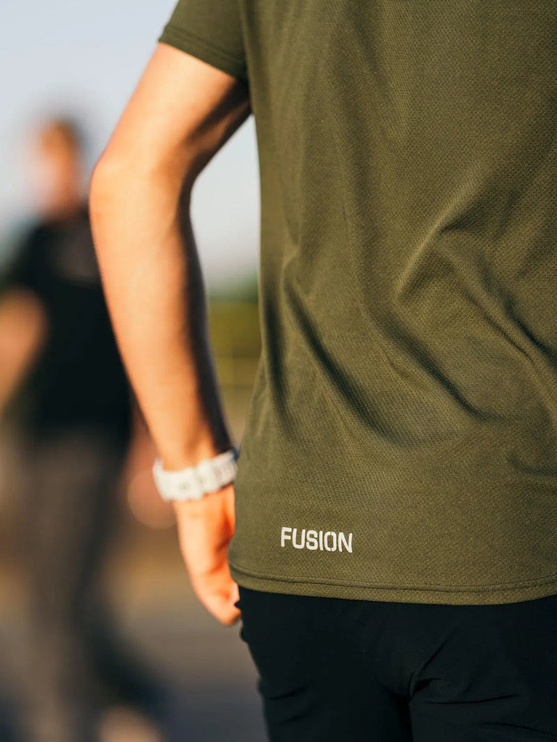Fusion Hardloop T-Shirt Korte Mouwen Heren