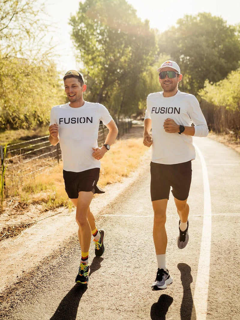 Fusion Pace! Marke Hard Running T-Shirt Männer