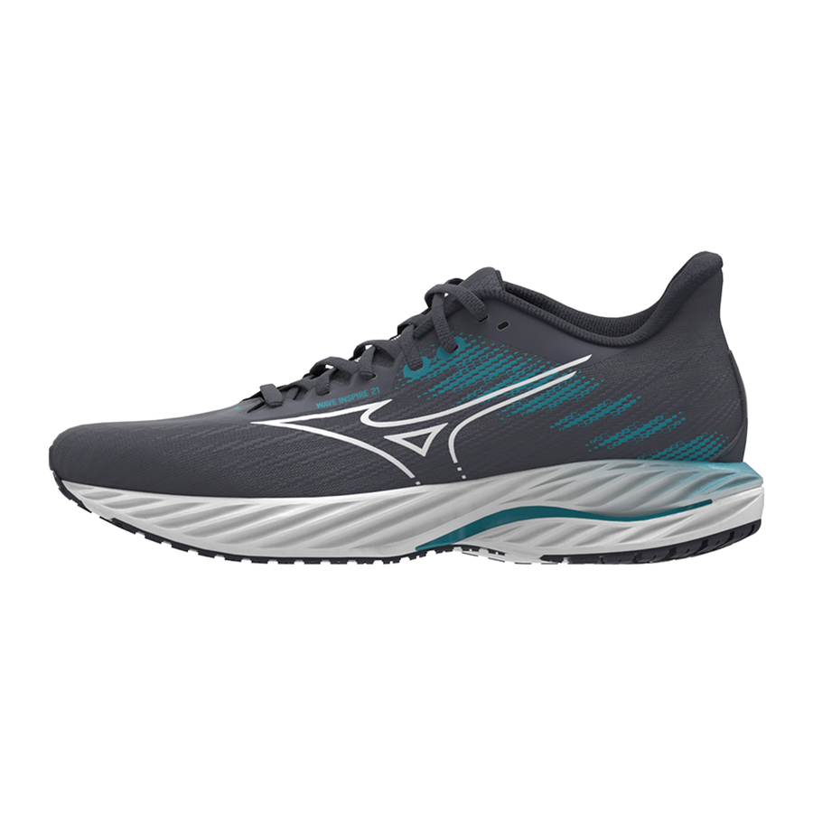 Mizuno Wave Inspire 21 Hardloopschoenen Heren - Odyssey Gray