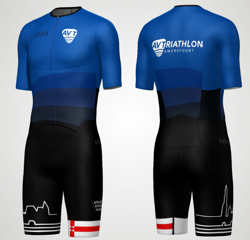 AV Triathlon Trisuit Short Sleeves Men's