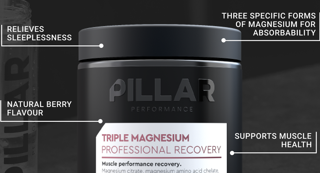 Pillar Performance Triple Magnesium Professional Recovery Powder