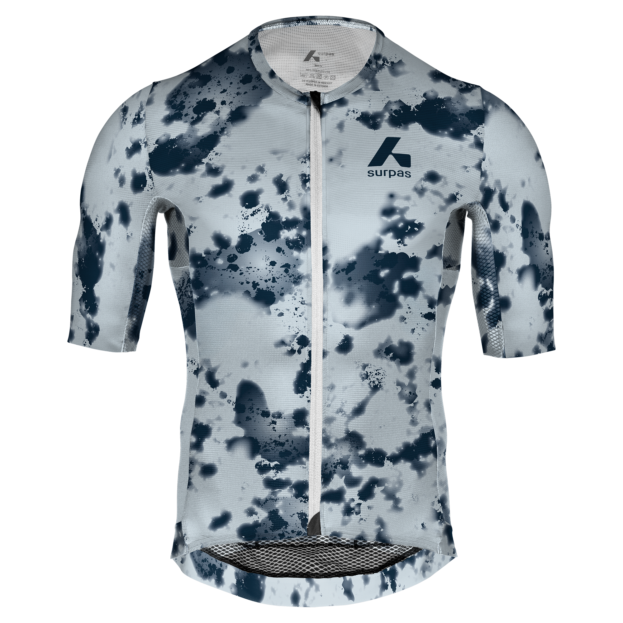 Surpas Purpose Fietsshirt Moonstone/Ink Heren