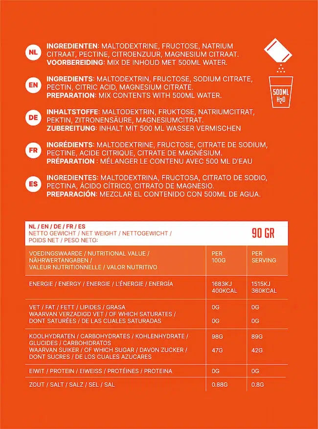 Carborange Scope Intermix Sportdrank (1 sachet)