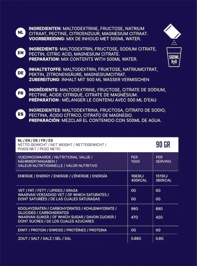 Carborange Scope Intermix Cafeine Sportdrank (1 sachet)