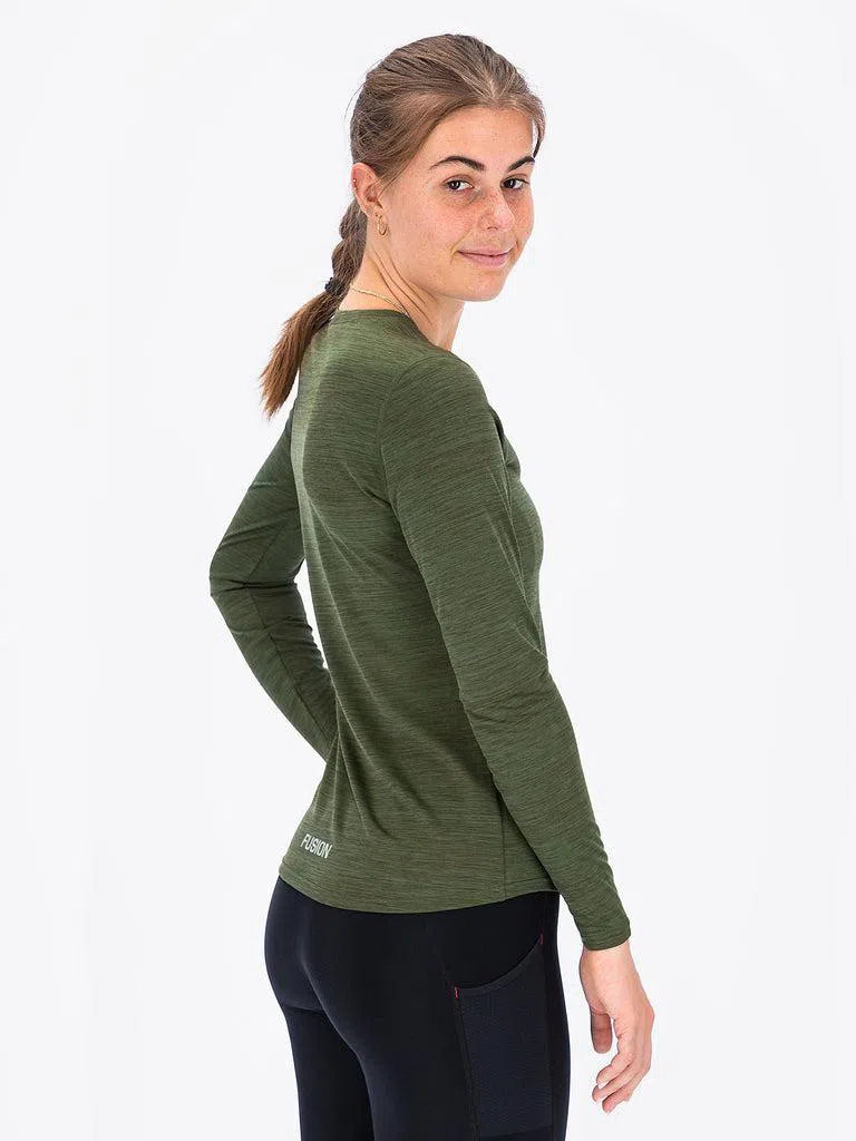 FUSION C3 Langärmeliges Laufshirt für Frauen