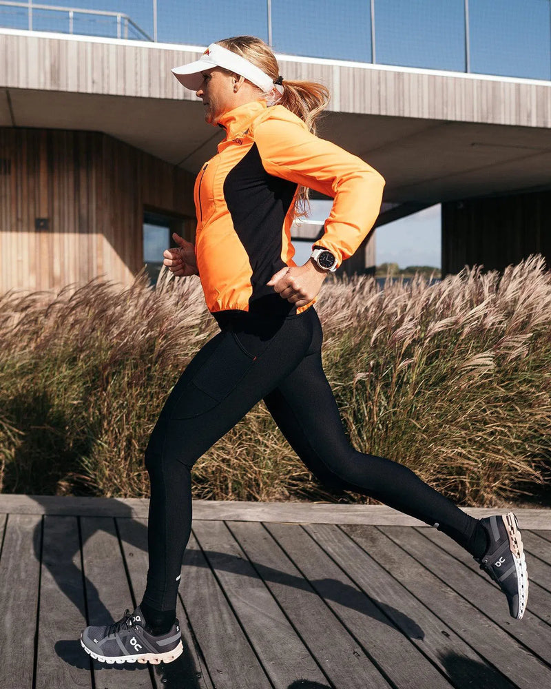 Fusion Collants de course chauds Longs Dames