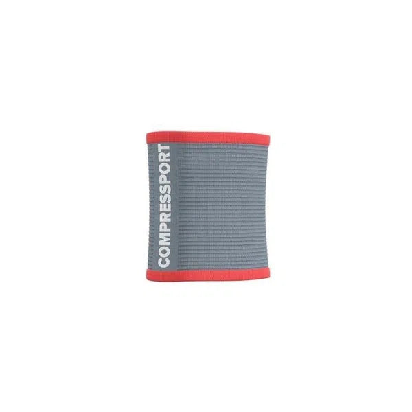Compressport 3D Zweetband Grijs-Coral