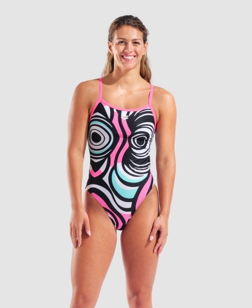 Arena Illusion Swimsuit Challenge Back Damen 