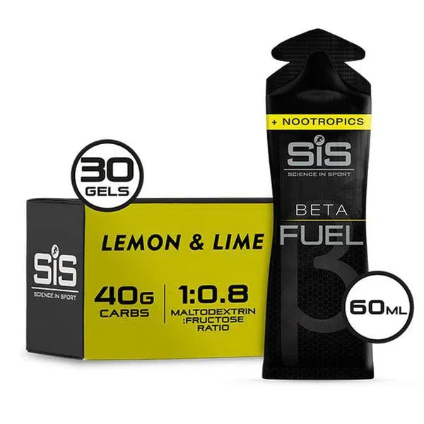 SiS Beta Fuel + Nootropics Energiegel Doos (30x60 ml)