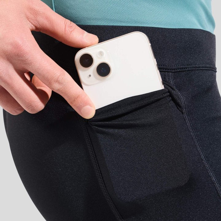 Odlo Tights short ESSENTIAL Running & Training Men - black