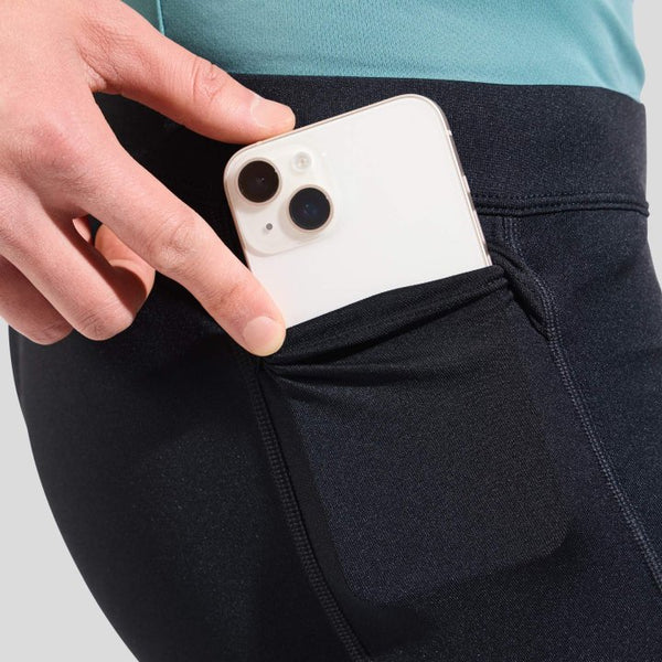 Odlo Tights short ESSENTIAL Running & Training Men - black