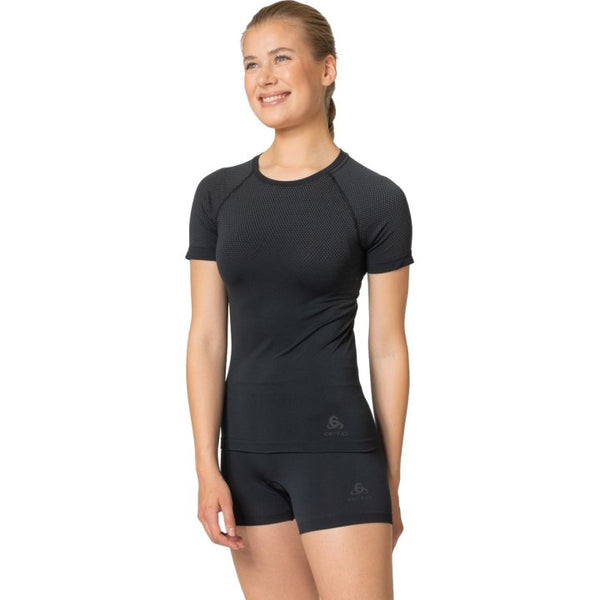 Odlo BL TOP crew neck s/s PERFORMANCE LIGHT Sports Underwear Women - black